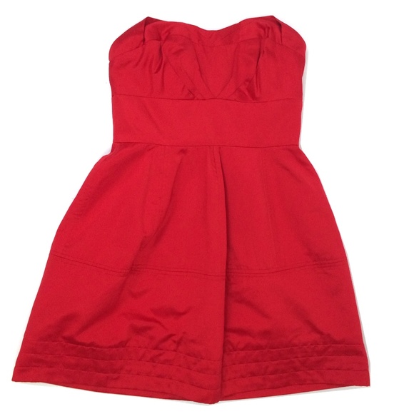 Zac Posen Dresses & Skirts - Zac Posen For Target Red Strapless Dress size 3